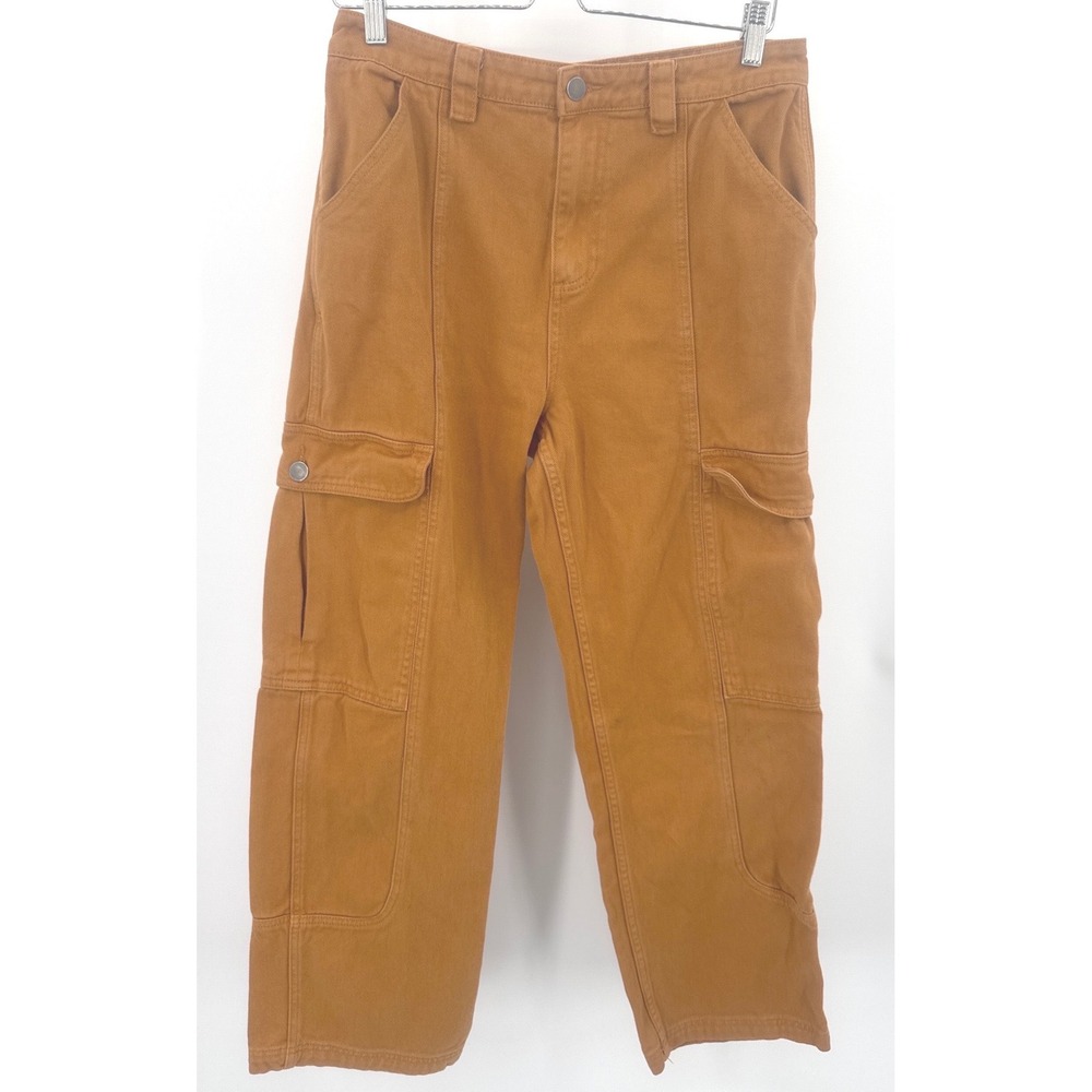 Billabong Mens Brown Cargo Utility Pants‎ Baggy Retro SZ 30 Y2K streetwear
